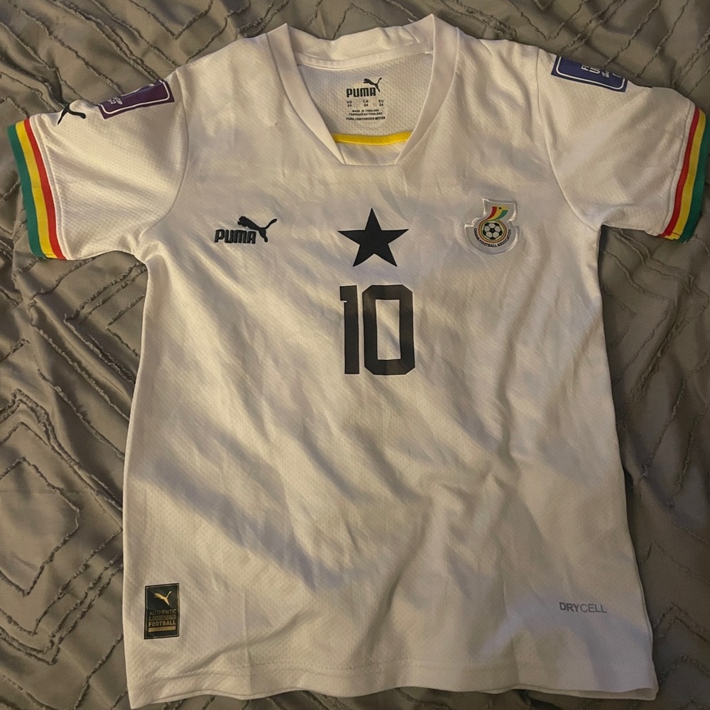 ghana soccer team jersey